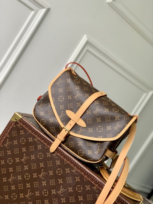 Louis Vuitton Saumur MM Monogram Canvas Crossbody Bag M40710 (Pre-Owned) 1 Louis Vuitton Saumur MM Monogram Canvas Crossbody Bag M40710 (Pre-Owned)