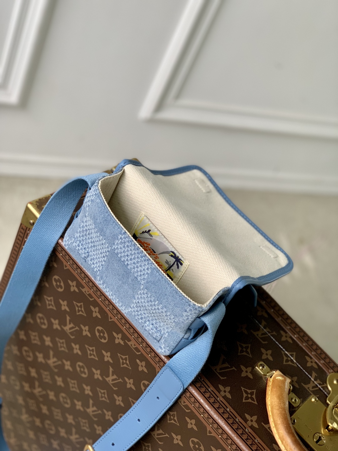 Louis Vuitton Bosphore Mini Bag Damier Denim 3D Blue Cotton Canvas N00210 10 cmp i1752310448658 2589 0 8