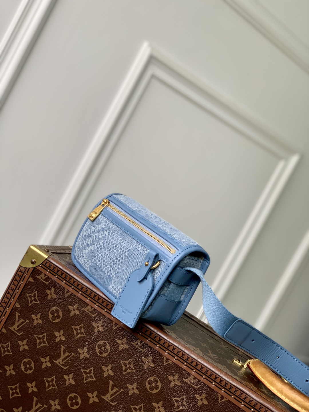 Louis Vuitton Bosphore Mini Bag Damier Denim 3D Blue Cotton Canvas N00210 3 cmp i1752310448662 2250 0 1