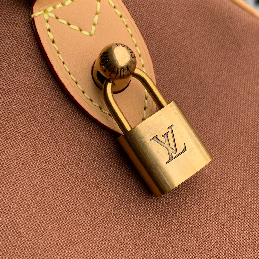Louis Vuitton Speedy Pharrell and Nigo Collection Brown Canvas Satchel 7 cmp i1752311327372 2061 0 5