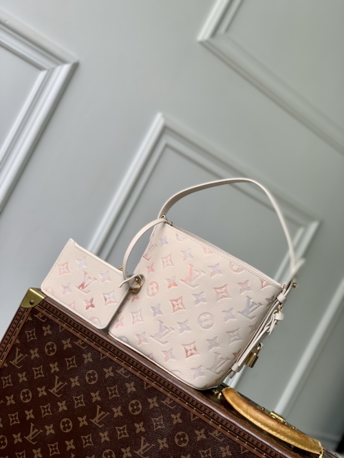 Louis Vuitton All In BB Bag Monogram Embossed Leather Watercolor Gradient 1 Louis Vuitton All In BB Bag Monogram Embossed Leather Watercolor Gradient
