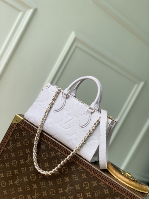 Louis Vuitton OnTheGo East West Bag Monogram Empreinte Leather, 13 x 10 x 25 cm 1 Louis Vuitton OnTheGo East West Bag Monogram Empreinte Leather, 13 x 10 x 25 cm