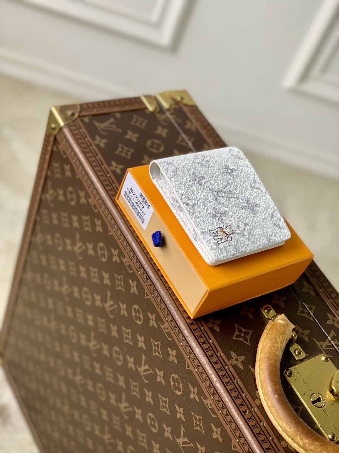 LV Style White Canvas Wallet Bags Wallet detail image 3 from source 759862