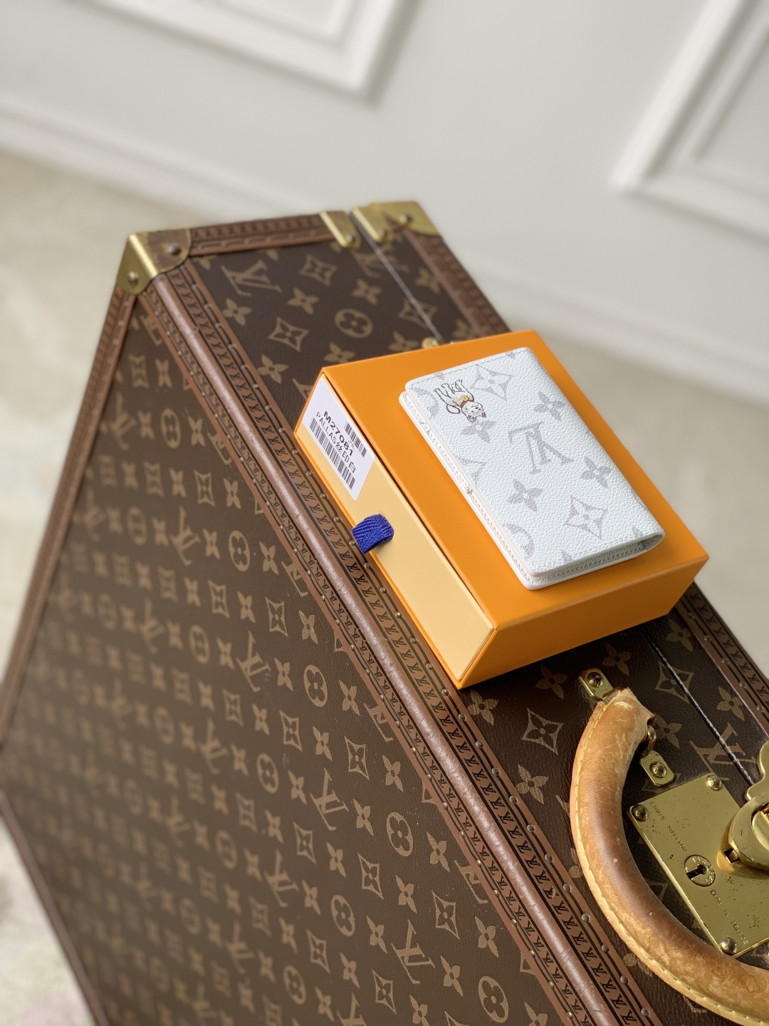 LV Style White Canvas Wallet Bags Wallet detail image 3 from source 759863