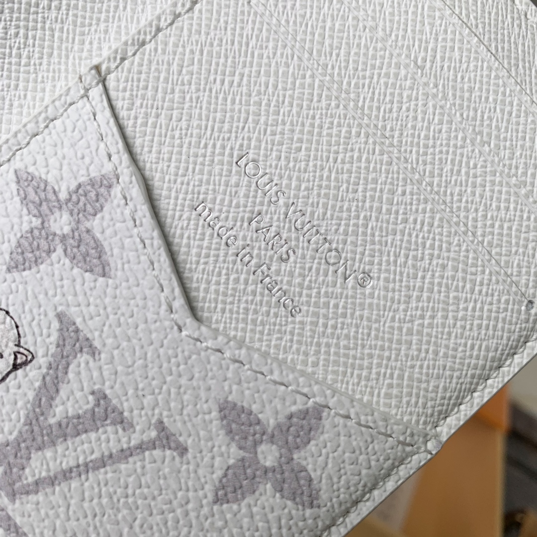 LV Style White Canvas Wallet Bags Wallet detail image 8 from source 759863