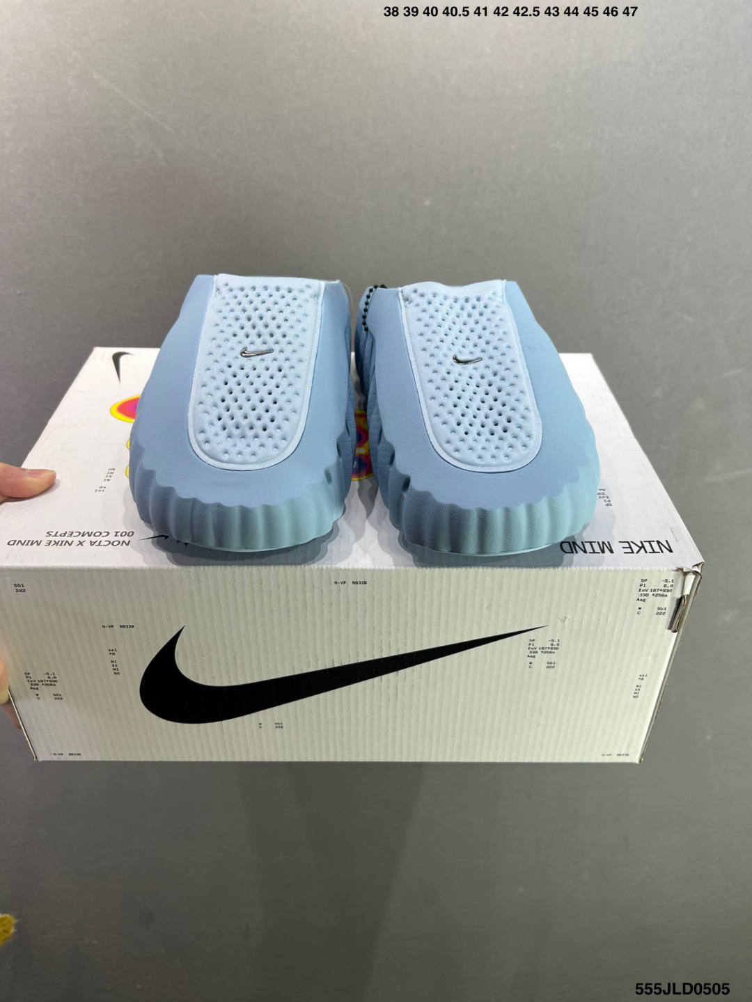Nike Mind 001 Recovery Slide 耐克 舒适柔软包头拖鞋 HQ4307-001