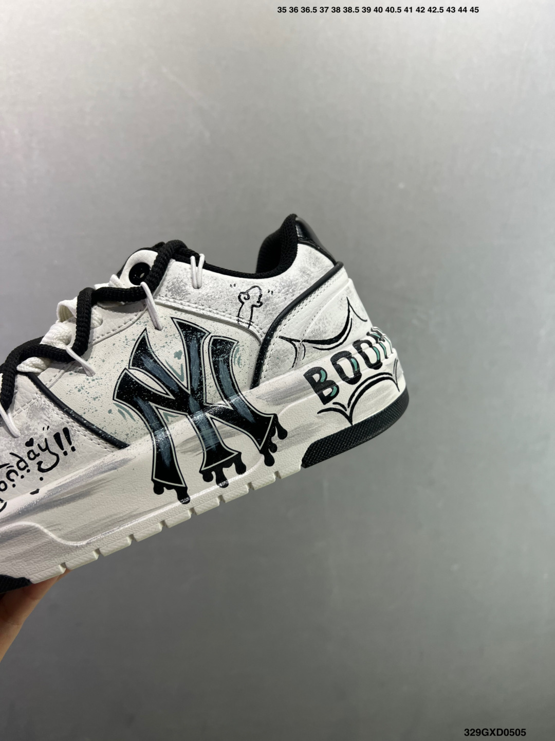 MLB NY 印花网红老爹鞋 涂鸦恶作剧 3ASXCA12N-Top High Quatity Cheap Sneakers Fashion Clothing Clothes Bags handbags Shoes of all Brand wholesale With The best Quality And Beautiful Price from China Factory Chinese suppliers wholesaler seller MLB NY 印花网红老爹鞋 涂鸦恶作剧 3ASXCA12N