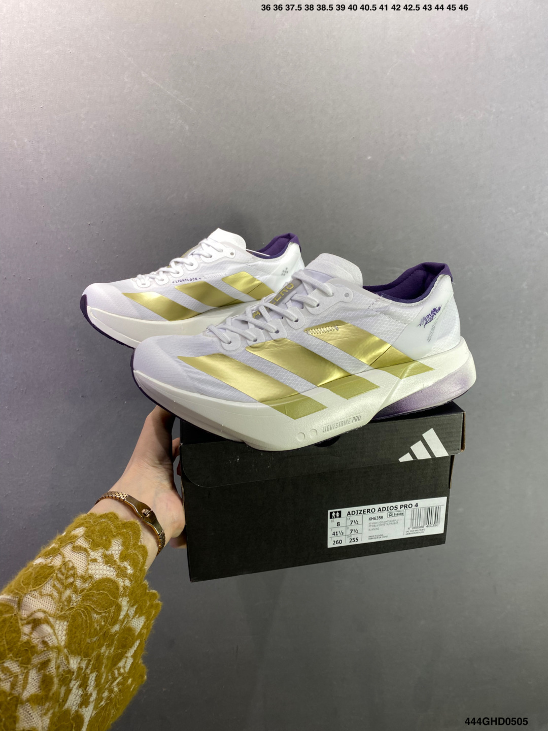Adidas Adizero Adios PRO 4M 阿迪超轻透气缓震跑鞋 真碳版本 KH6359-Top High Quatity Cheap Sneakers Fashion Clothing Clothes Bags handbags Shoes of all Brand wholesale With The best Quality And Beautiful Price from China Factory Chinese suppliers wholesaler seller Adidas Adizero Adios PRO 4M 阿迪超轻透气缓震跑鞋 真碳版本 KH6359