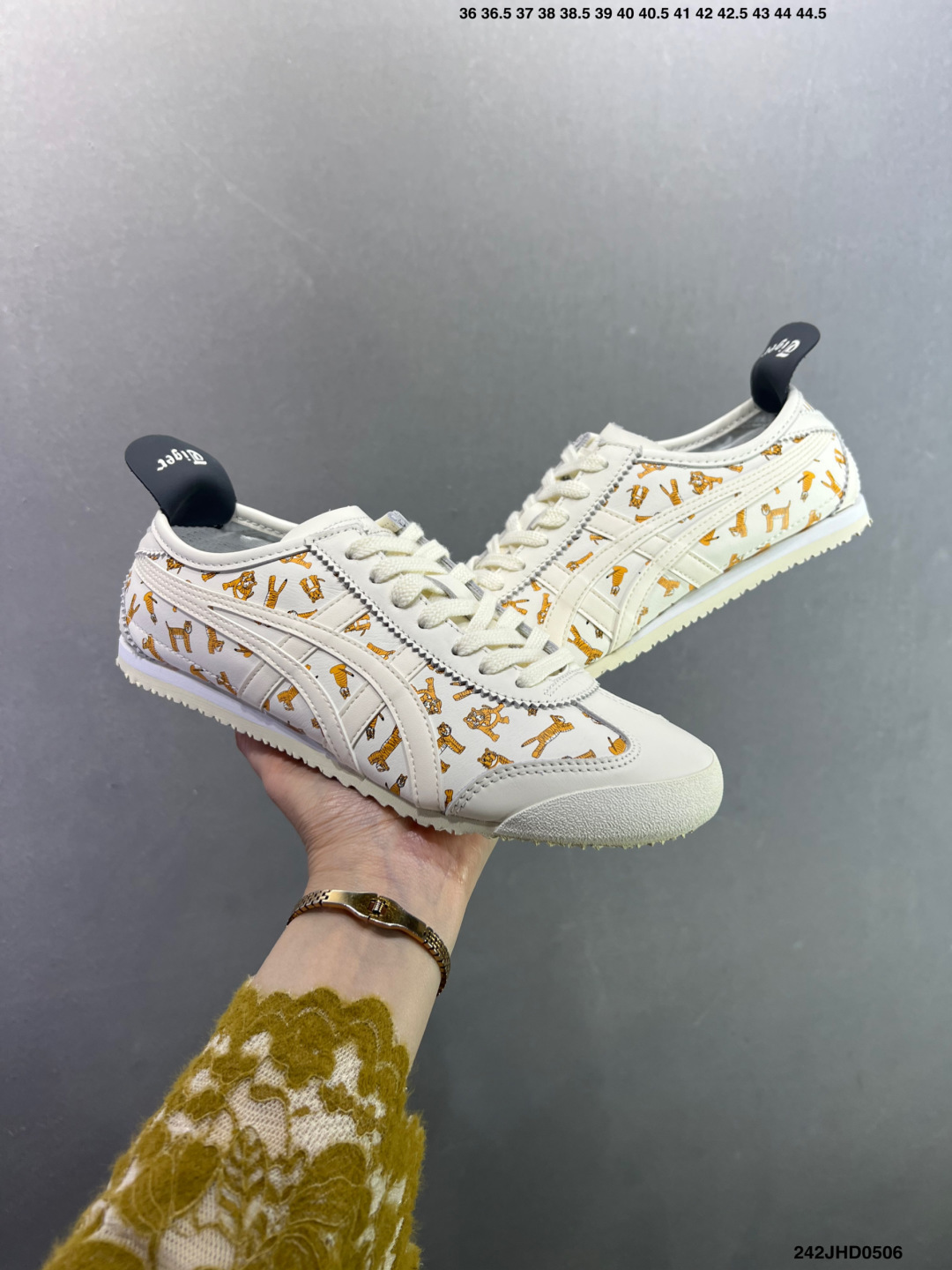 Onitsuka Tiger鬼冢虎 Mexico 66 Slip-on 一脚蹬低帮夏季透气运动休闲鞋 1183A360-205