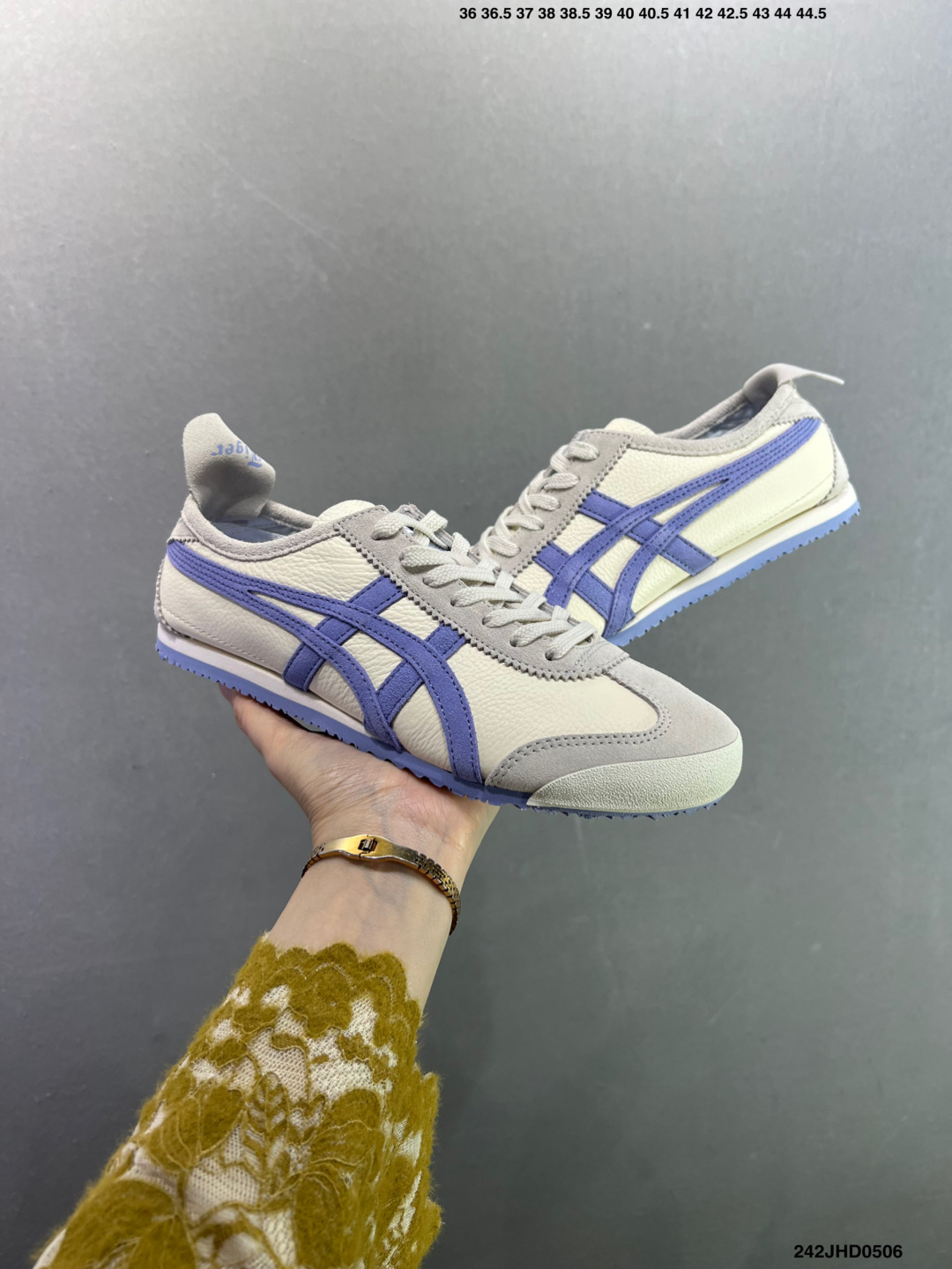 Onitsuka Tiger鬼冢虎 Mexico 66 Slip-on 一脚蹬低帮夏季透气运动休闲鞋 1183A360-205