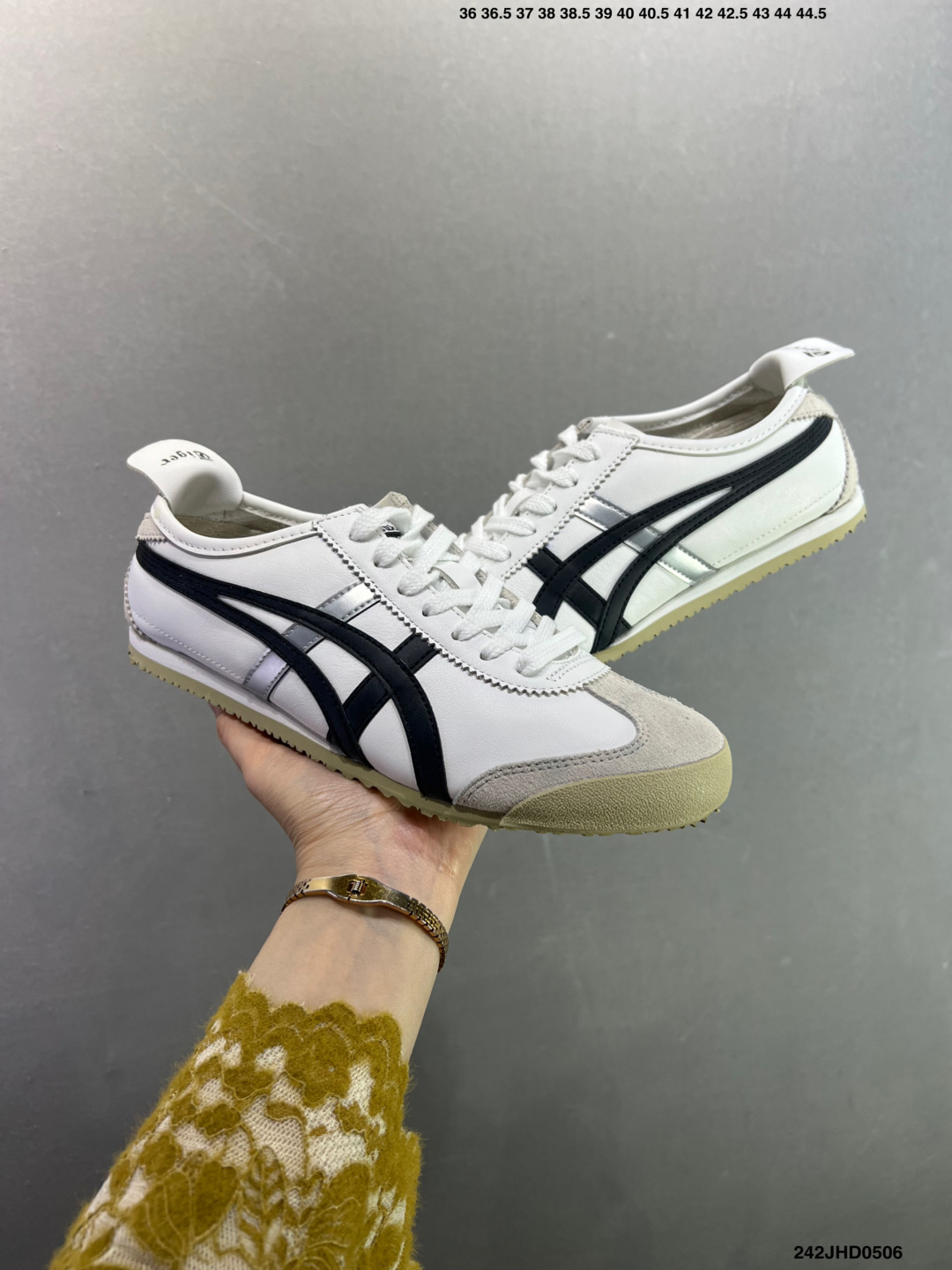 Onitsuka Tiger鬼冢虎 Mexico 66 Slip-on 一脚蹬低帮夏季透气运动休闲鞋 1183A360-205