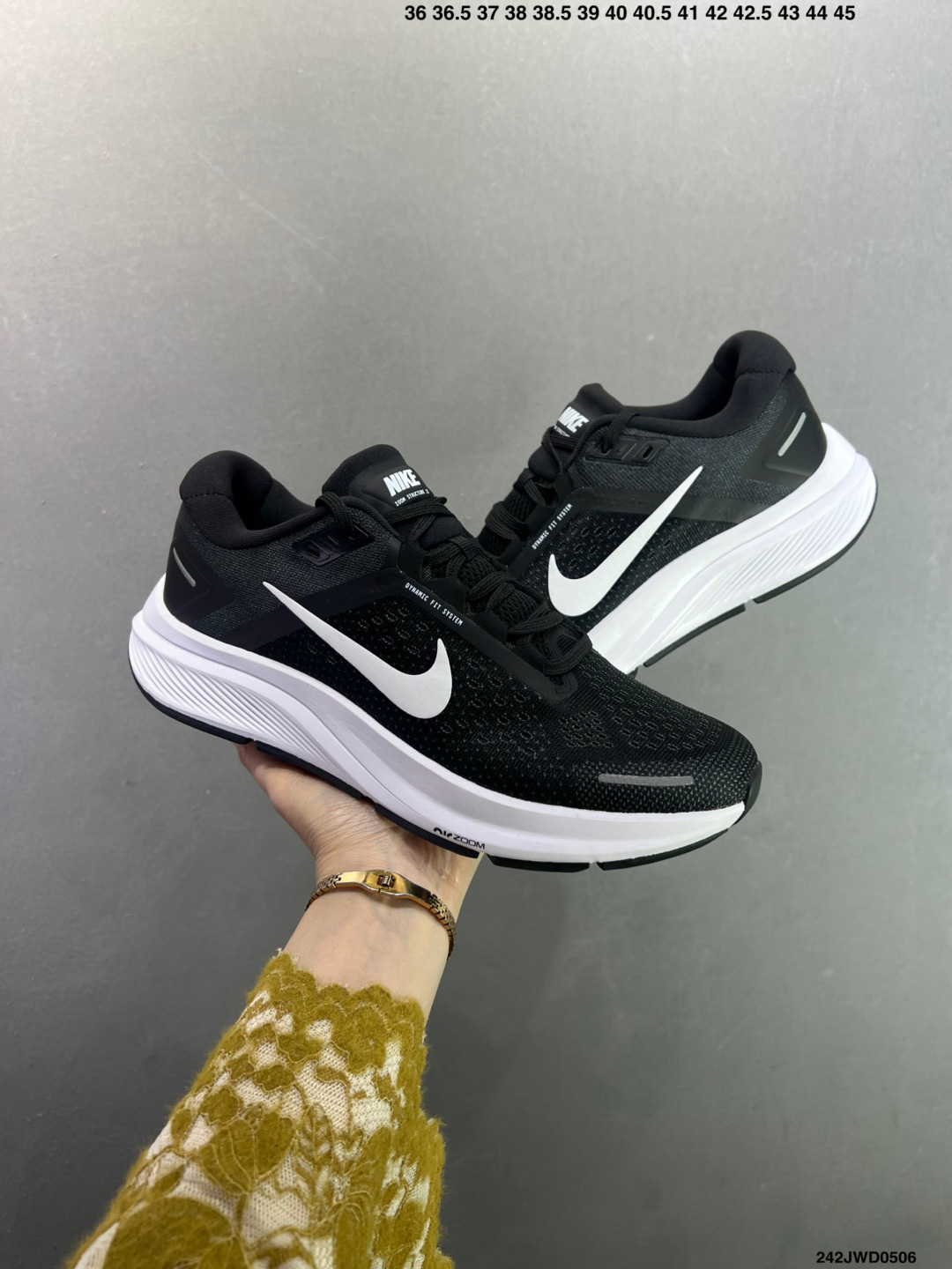 Nike Zoom Structure 23 登月23代 贾卡面透气 舒适软底 CZ6720-001