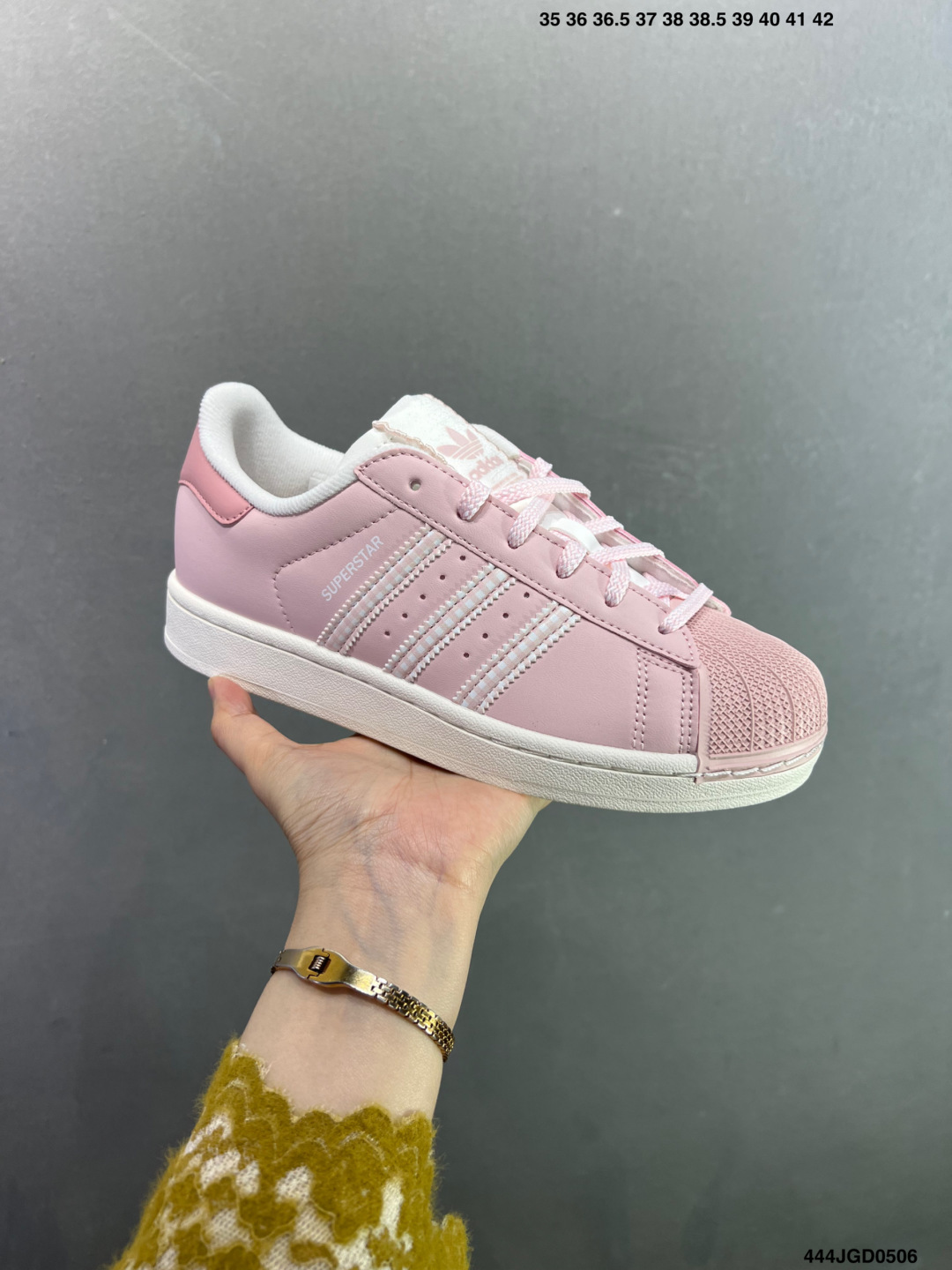 adidas originals SUPERSTAR II舒适百搭时尚潮流 贝壳头系列低帮经典百搭休闲运动板鞋 色 JQ8777