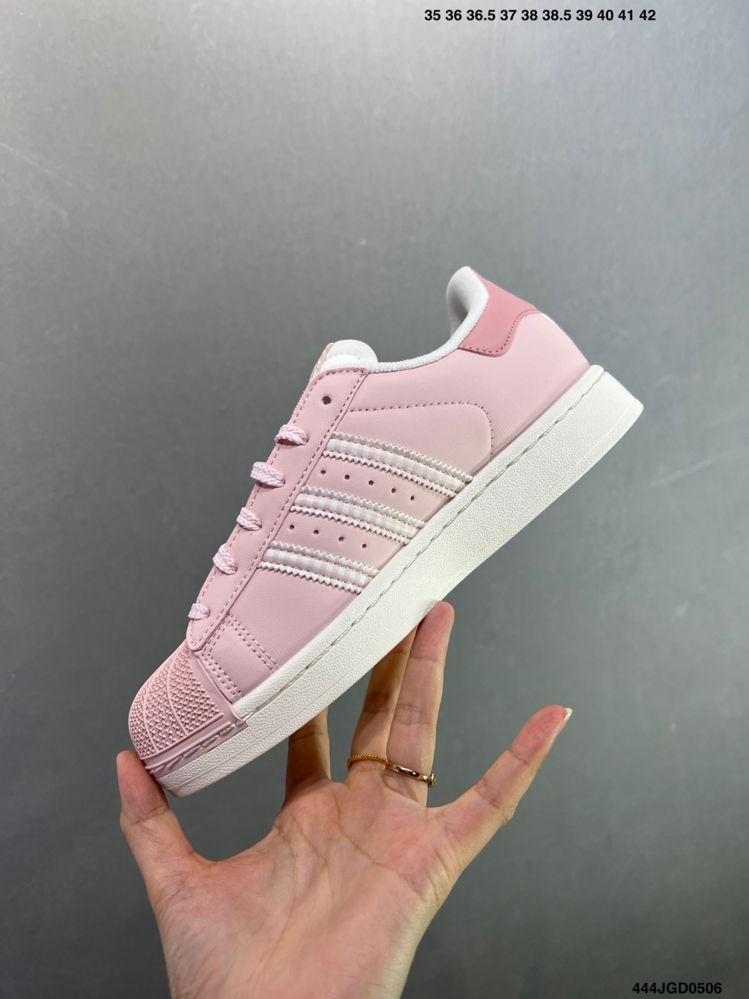 adidas originals SUPERSTAR II舒适百搭时尚潮流 贝壳头系列低帮经典百搭休闲运动板鞋 色 JQ8777