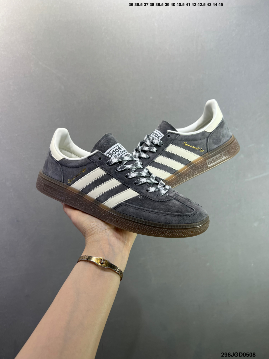 Ad Handball Spezial 阿迪达斯经典款复古休闲板鞋 JR3365-Top High Quatity Cheap Sneakers Fashion Clothing Clothes Bags handbags Shoes of all Brand wholesale With The best Quality And Beautiful Price from China Factory Chinese suppliers wholesaler seller Ad Handball Spezial 阿迪达斯经典款复古休闲板鞋 JR3365