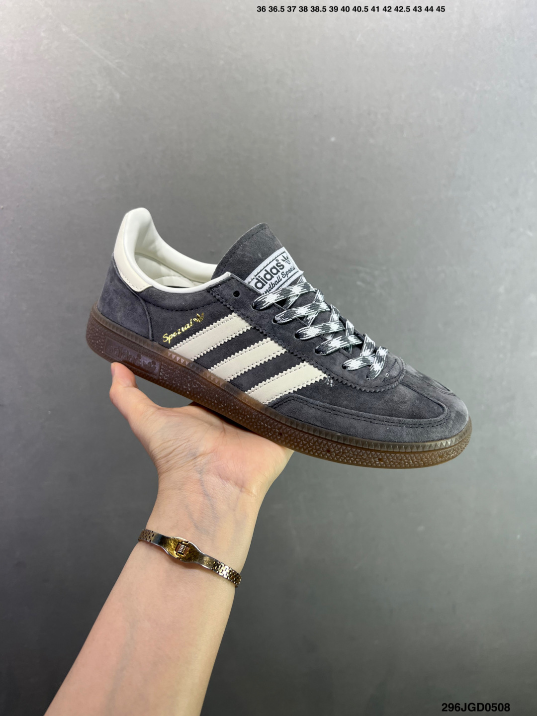 Ad Handball Spezial 阿迪达斯经典款复古休闲板鞋 JR3365-Top High Quatity Cheap Sneakers Fashion Clothing Clothes Bags handbags Shoes of all Brand wholesale With The best Quality And Beautiful Price from China Factory Chinese suppliers wholesaler seller Ad Handball Spezial 阿迪达斯经典款复古休闲板鞋 JR3365