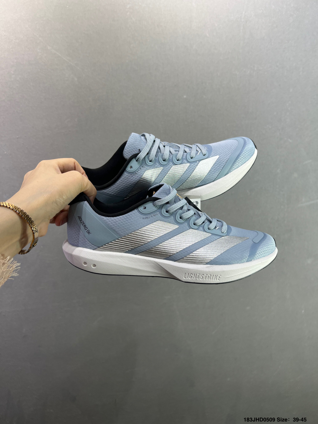 阿迪达斯女款老爹鞋 ADIZERO BK 轻便透气缓震竞速跑步运动鞋 JP6568-Top High Quatity Cheap Sneakers Fashion Clothing Clothes Bags handbags Shoes of all Brand wholesale With The best Quality And Beautiful Price from China Factory Chinese suppliers wholesaler seller 阿迪达斯女款老爹鞋 ADIZERO BK 轻便透气缓震竞速跑步运动鞋 JP6568