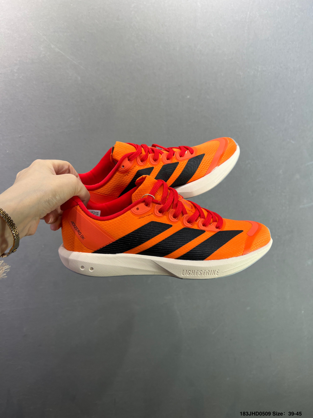 阿迪达斯女款老爹鞋 ADIZERO BK 轻便透气缓震竞速跑步运动鞋 JP6568-Top High Quatity Cheap Sneakers Fashion Clothing Clothes Bags handbags Shoes of all Brand wholesale With The best Quality And Beautiful Price from China Factory Chinese suppliers wholesaler seller 阿迪达斯女款老爹鞋 ADIZERO BK 轻便透气缓震竞速跑步运动鞋 JP6568