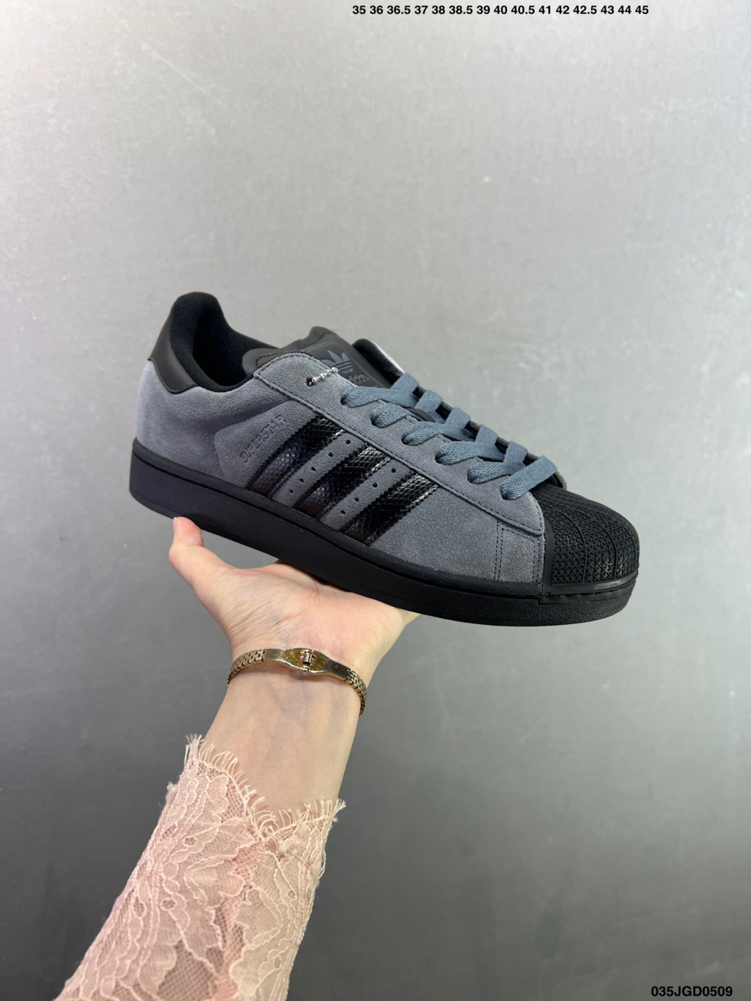 Adidas三叶草 Originals Superstar II 贝壳头系列低帮经典百搭休闲运动板鞋 EG4959