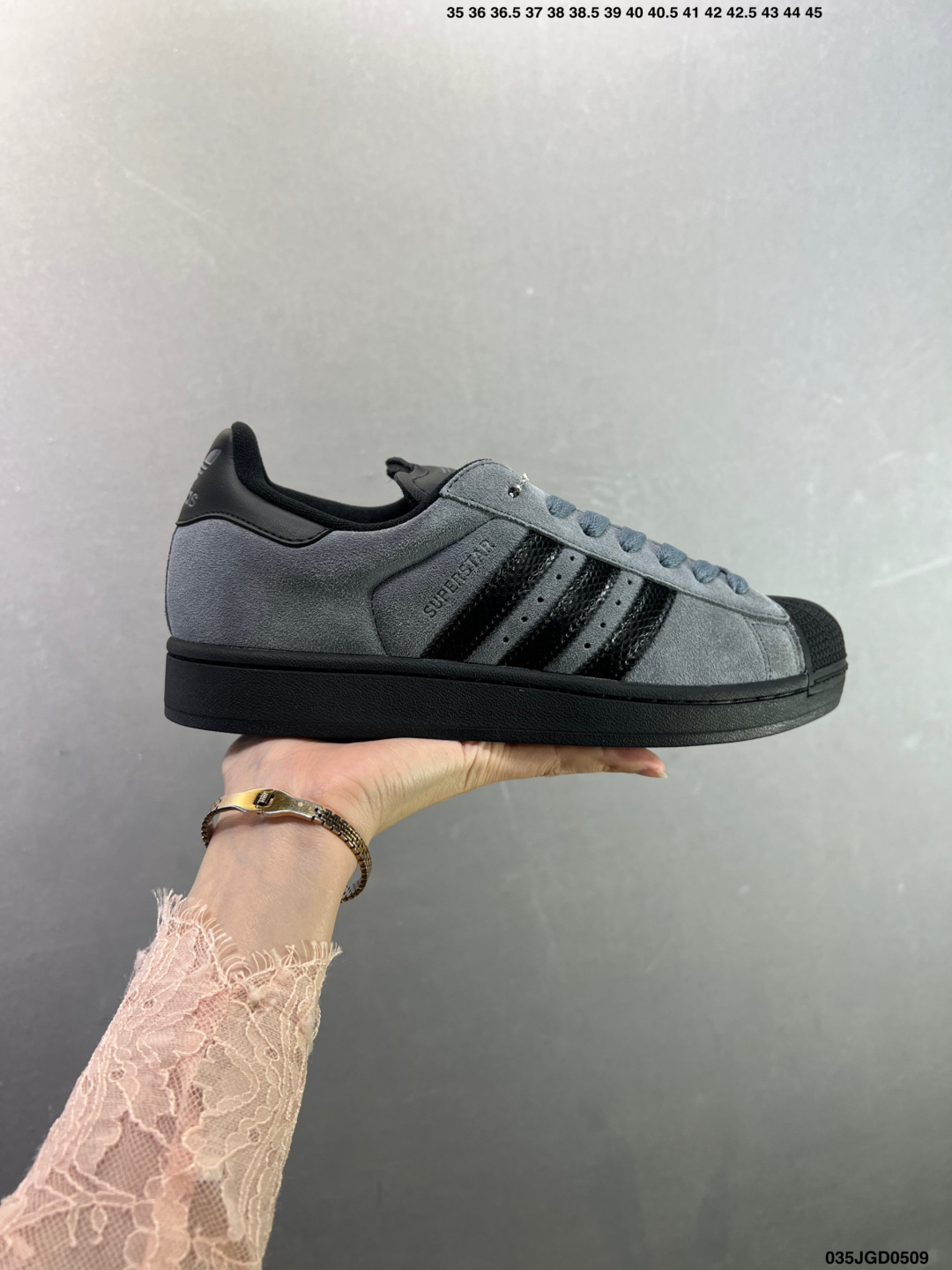 Adidas三叶草 Originals Superstar II 贝壳头系列低帮经典百搭休闲运动板鞋 EG4959