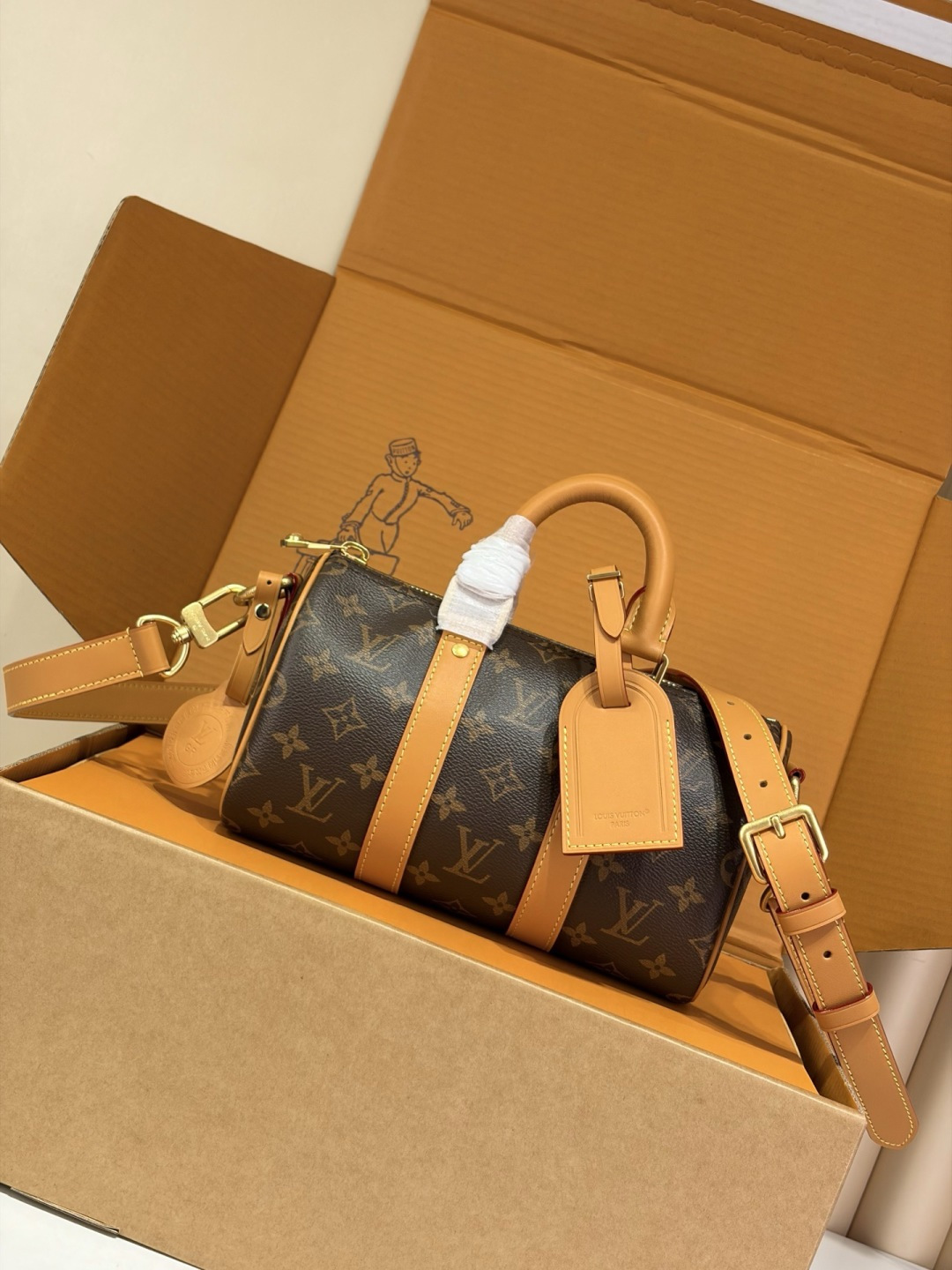 LV M28957 Keepall Bandoulière 25 GR × 15 × 11 cm