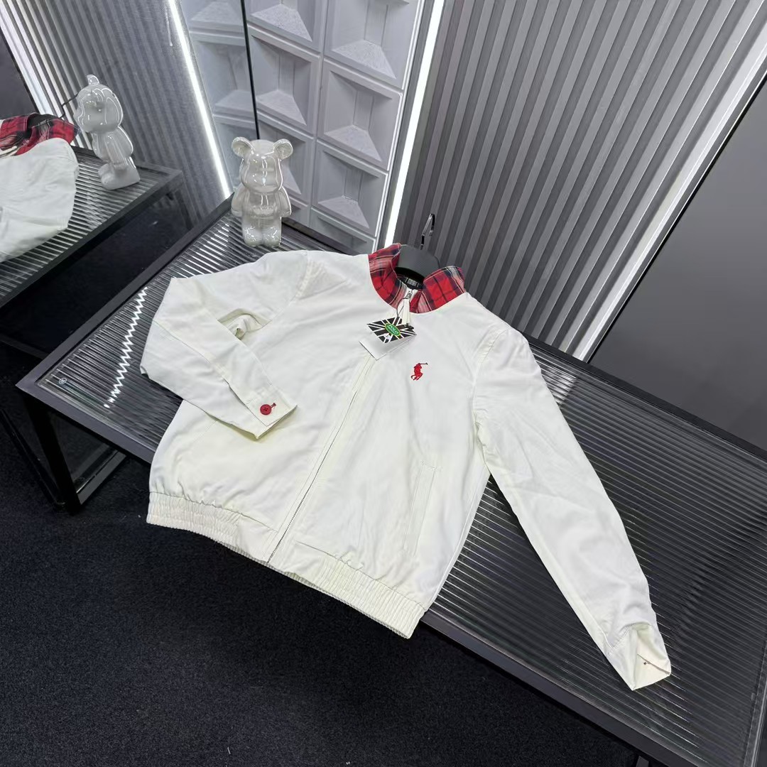 🛒购物价：💰219 秋冬爆款热销款推荐⭐拉夫劳伦.保罗二棉加厚外套 胸前刺绣红色小马 红色格子翻领🪡三标齐全官网一致，放大看细节📷原相机实物拍摄 
颜色：白色
尺码：L-4xl
 L（80～105斤）
XL（105～120斤）
2XL（120～140斤）
3XL（140～160斤）
4XL（160～180斤）