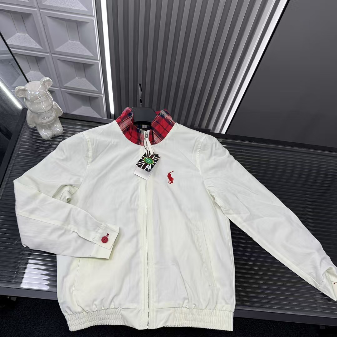 🛒购物价：💰219 秋冬爆款热销款推荐⭐拉夫劳伦.保罗二棉加厚外套 胸前刺绣红色小马 红色格子翻领🪡三标齐全官网一致，放大看细节📷原相机实物拍摄 
颜色：白色
尺码：L-4xl
 L（80～105斤）
XL（105～120斤）
2XL（120～140斤）
3XL（140～160斤）
4XL（160～180斤）