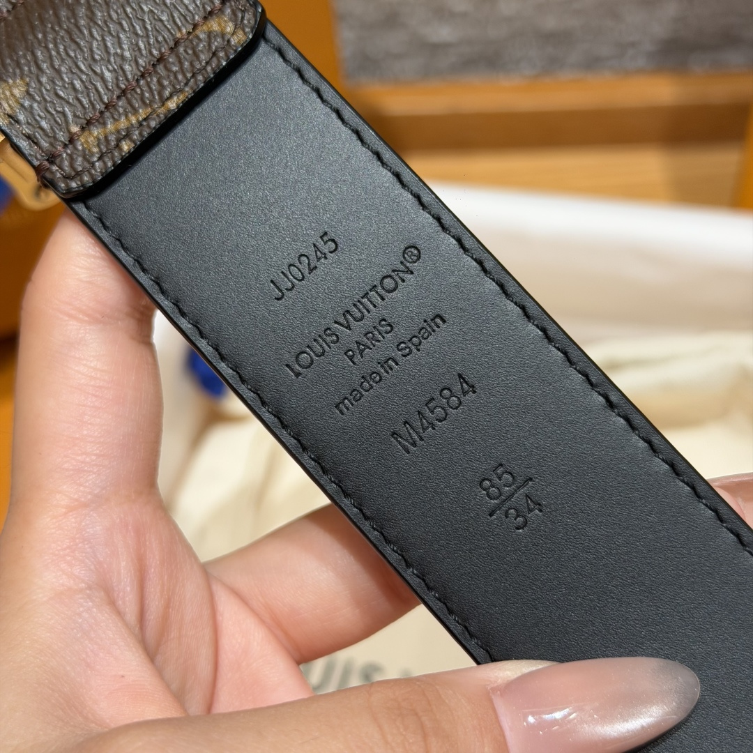 루이비통 프록 35mm 리버서블 벨트 상세 이미지 8