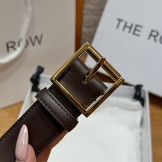 -THE ROW✨ Classic Belt 30mm 经典款腰带 窄款亮面小牛皮腰带,搭配金属针扣与一体式固定皮圈。3 -THE ROW✨ Classic Belt 30mm 经典款腰带 窄款亮面小牛皮腰带,搭配金属针扣与一体式固定皮圈。3