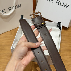 -THE ROW✨ Classic Belt 30mm 经典款腰带 窄款亮面小牛皮腰带,搭配金属针扣与一体式固定皮圈。3 -THE ROW✨ Classic Belt 30mm 经典款腰带 窄款亮面小牛皮腰带,搭配金属针扣与一体式固定皮圈。3