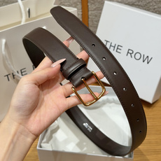 -THE ROW✨ Classic Belt 30mm 经典款腰带 窄款亮面小牛皮腰带,搭配金属针扣与一体式固定皮圈。3 -THE ROW✨ Classic Belt 30mm 经典款腰带 窄款亮面小牛皮腰带,搭配金属针扣与一体式固定皮圈。3