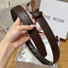 -THE ROW✨ Classic Belt 30mm 经典款腰带 窄款亮面小牛皮腰带,搭配金属针扣与一体式固定皮圈。3 -THE ROW✨ Classic Belt 30mm 经典款腰带 窄款亮面小牛皮腰带,搭配金属针扣与一体式固定皮圈。3