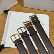 -THE ROW✨ Classic Belt 30mm 经典款腰带 窄款亮面小牛皮腰带,搭配金属针扣与一体式固定皮圈。3 -THE ROW✨ Classic Belt 30mm 经典款腰带 窄款亮面小牛皮腰带,搭配金属针扣与一体式固定皮圈。3
