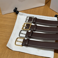 -THE ROW✨ Classic Belt 30mm 经典款腰带 窄款亮面小牛皮腰带,搭配金属针扣与一体式固定皮圈。3 -THE ROW✨ Classic Belt 30mm 经典款腰带 窄款亮面小牛皮腰带,搭配金属针扣与一体式固定皮圈。3