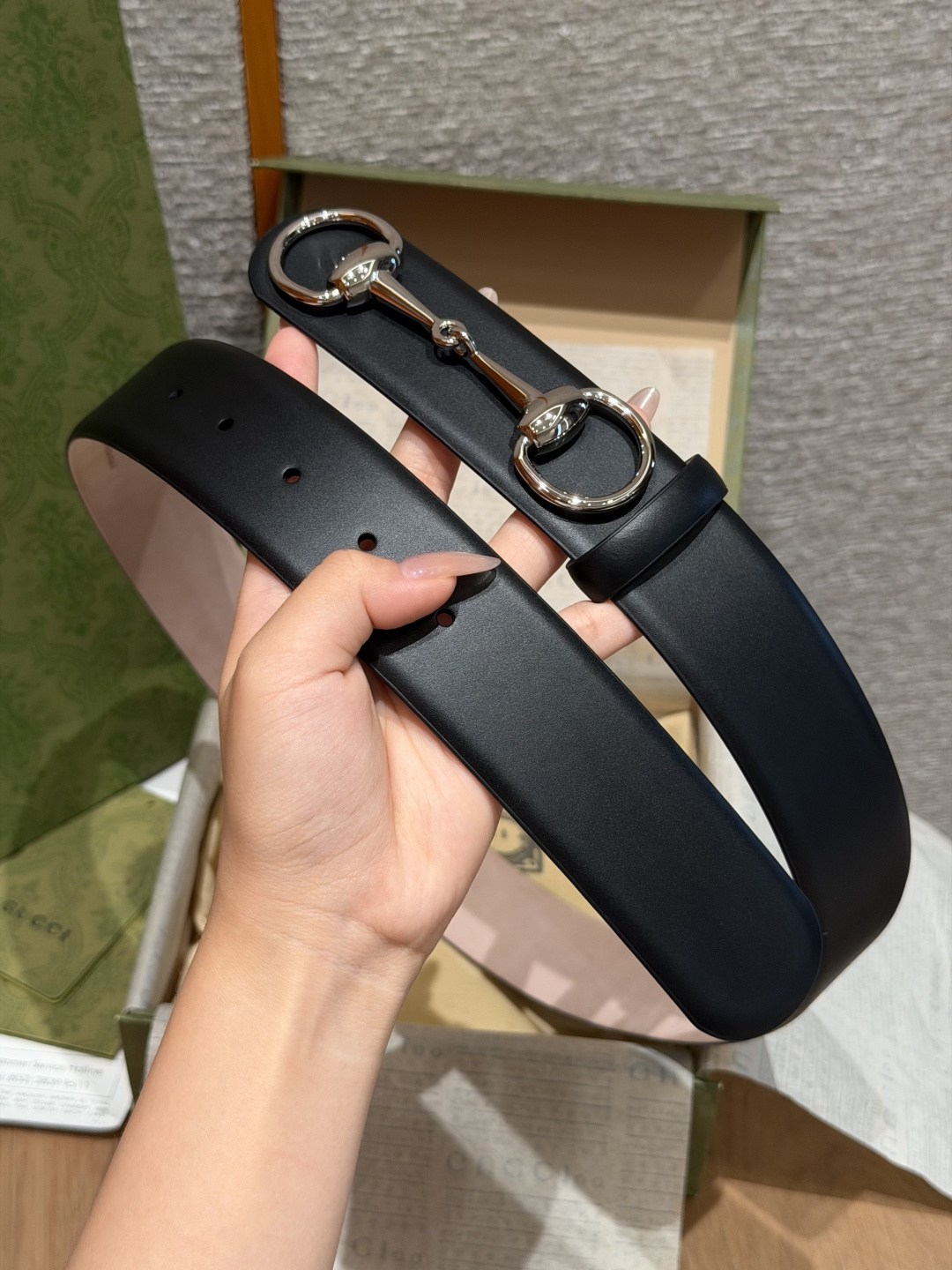 구찌 굿이어 호스빗 40mm 벨트 상세 이미지 6