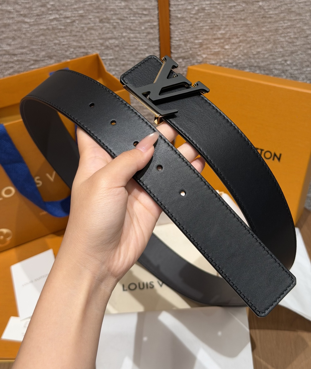루이비통 옵티컬 40mm 리버시블 벨트 상세 이미지 7