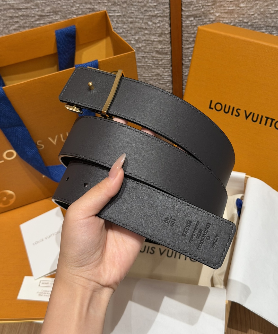 루이비통 옵티컬 40mm 리버시블 벨트 상세 이미지 5