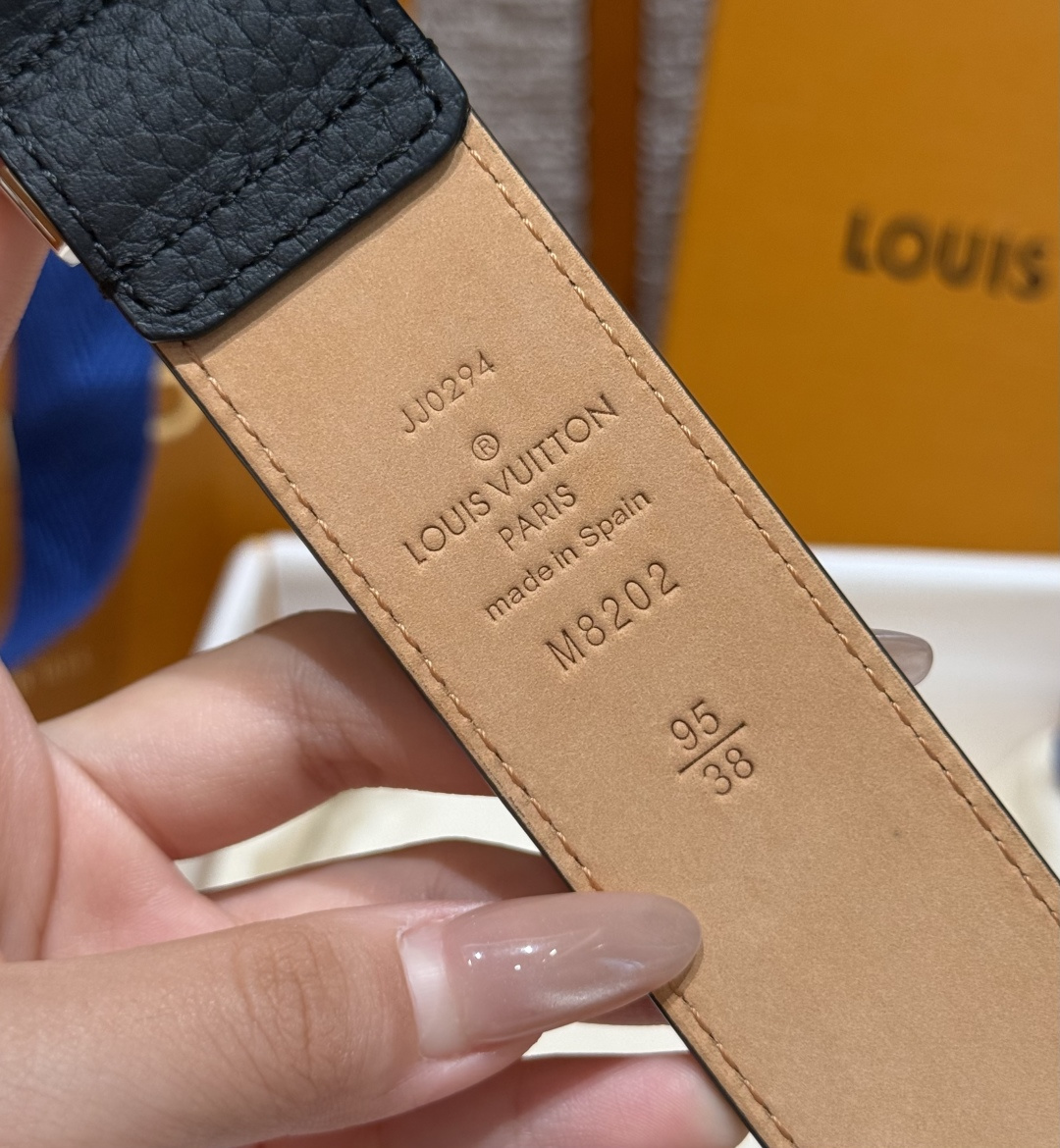 루이비통 핀버클 35mm 더블 페이스 벨트 상세 이미지 8