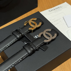 -香家✨ Leather Belt 30mm 皮质腰带 双面小牛皮腰带,经典双C带扣设计。小牛皮与金属。两种配色随心切换 -香家✨ Leather Belt 30mm 皮质腰带 双面小牛皮腰带,经典双C带扣设计。小牛皮与金属。两种配色随心切换