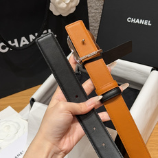 -香家✨ Leather Belt 30mm 皮质腰带 双面小牛皮腰带,经典双C带扣设计。小牛皮与金属。两种配色随心切换 -香家✨ Leather Belt 30mm 皮质腰带 双面小牛皮腰带,经典双C带扣设计。小牛皮与金属。两种配色随心切换