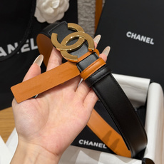 -香家✨ Leather Belt 30mm 皮质腰带 双面小牛皮腰带,经典双C带扣设计。小牛皮与金属。两种配色随心切换 -香家✨ Leather Belt 30mm 皮质腰带 双面小牛皮腰带,经典双C带扣设计。小牛皮与金属。两种配色随心切换