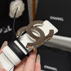 -香家✨ Leather Belt 30mm 皮质腰带 双面小牛皮腰带,经典双C带扣设计。小牛皮与金属。两种配色随心切换 -香家✨ Leather Belt 30mm 皮质腰带 双面小牛皮腰带,经典双C带扣设计。小牛皮与金属。两种配色随心切换
