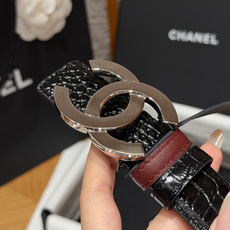 -香家✨ Leather Belt 30mm 皮质腰带 双面小牛皮腰带,经典双C带扣设计。小牛皮与金属。两种配色随心切换 -香家✨ Leather Belt 30mm 皮质腰带 双面小牛皮腰带,经典双C带扣设计。小牛皮与金属。两种配色随心切换
