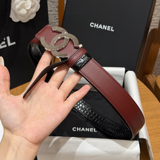 -香家✨ Leather Belt 30mm 皮质腰带 双面小牛皮腰带,经典双C带扣设计。小牛皮与金属。两种配色随心切换 -香家✨ Leather Belt 30mm 皮质腰带 双面小牛皮腰带,经典双C带扣设计。小牛皮与金属。两种配色随心切换