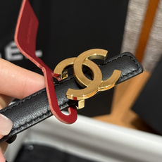 - 香家✨ Leather Belt 15mm 皮质腰带 双面小牛皮腰带,经典双C带扣设计。小牛皮与金属。15毫米超细皮 - 香家✨ Leather Belt 15mm 皮质腰带 双面小牛皮腰带,经典双C带扣设计。小牛皮与金属。15毫米超细皮