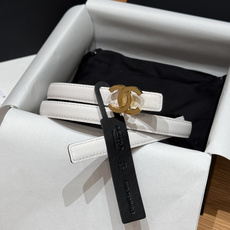 - 香家✨ Leather Belt 15mm 皮质腰带 双面小牛皮腰带,经典双C带扣设计。小牛皮与金属。15毫米超细皮 - 香家✨ Leather Belt 15mm 皮质腰带 双面小牛皮腰带,经典双C带扣设计。小牛皮与金属。15毫米超细皮