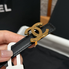 - 香家✨ Leather Belt 15mm 皮质腰带 双面小牛皮腰带,经典双C带扣设计。小牛皮与金属。15毫米超细皮 - 香家✨ Leather Belt 15mm 皮质腰带 双面小牛皮腰带,经典双C带扣设计。小牛皮与金属。15毫米超细皮