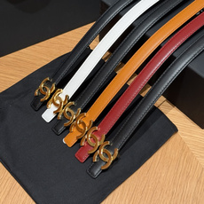- 香家✨ Leather Belt 15mm 皮质腰带 双面小牛皮腰带,经典双C带扣设计。小牛皮与金属。15毫米超细皮 - 香家✨ Leather Belt 15mm 皮质腰带 双面小牛皮腰带,经典双C带扣设计。小牛皮与金属。15毫米超细皮