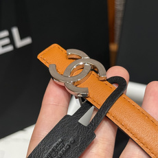 -香家✨ Leather Belt 15mm 皮质腰带 双面小牛皮腰带,经典双C带扣设计。小牛皮与金属。15毫米超细皮带 -香家✨ Leather Belt 15mm 皮质腰带 双面小牛皮腰带,经典双C带扣设计。小牛皮与金属。15毫米超细皮带
