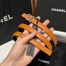 -香家✨ Leather Belt 15mm 皮质腰带 双面小牛皮腰带,经典双C带扣设计。小牛皮与金属。15毫米超细皮带 -香家✨ Leather Belt 15mm 皮质腰带 双面小牛皮腰带,经典双C带扣设计。小牛皮与金属。15毫米超细皮带